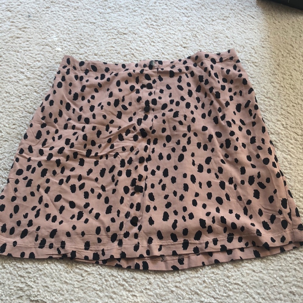 Cheetah Print Skirt
